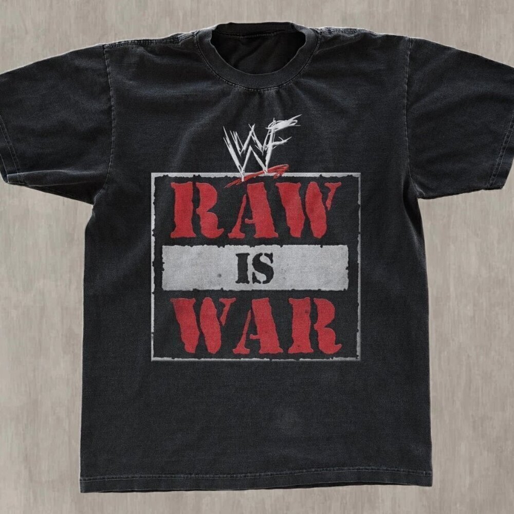 RETRO RAW IS WAR T-SHIRT